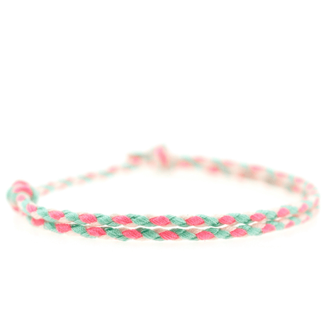 Baumwolle Armband von Komimar in schönen bunten Farben 