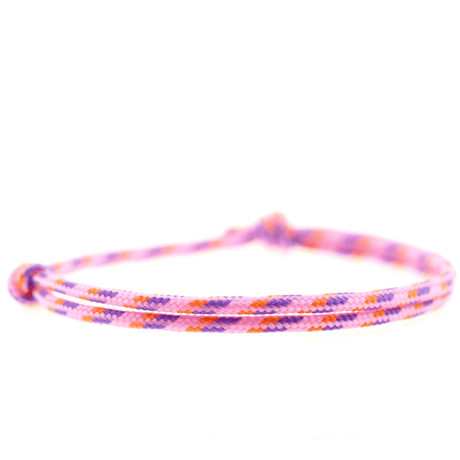 Rosa Surferarmband von Komimar das perfekte Geschenk für ein Kind