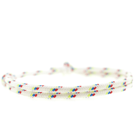 Weißes Surfer Armband von Komimar, Perfekte Geschenk für sich selbst 