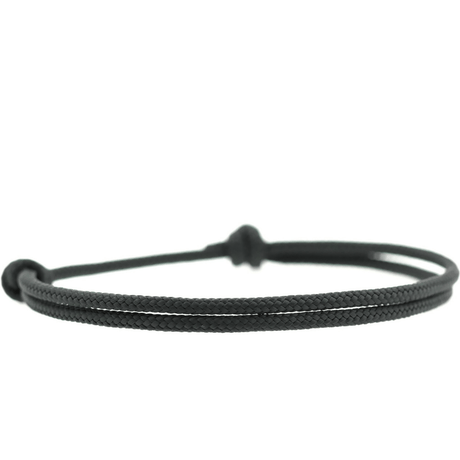 Verstellbares Surfer Armband in anthrazit, perfektes Sommer Accessoire