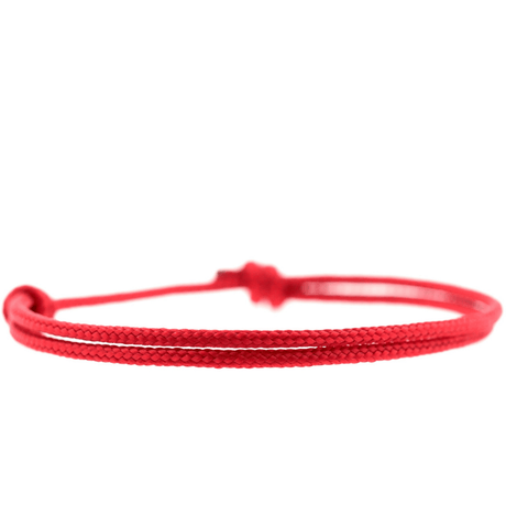 Dieses rote Surferarmband von Komimar ist ein echter Hingucker 
