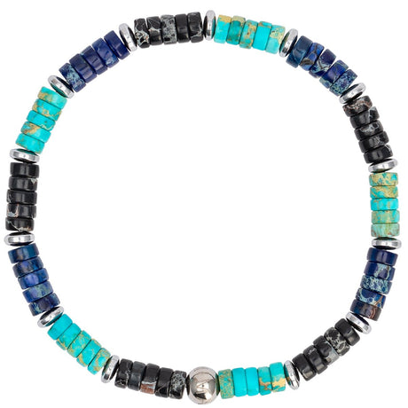 Perlenarmband AZTECO - KOMIMARkomimar#armband#personalisiert#gravur#gravur_armband#gravurarmband#gravurschmuck#schmuck#Namenarmban#