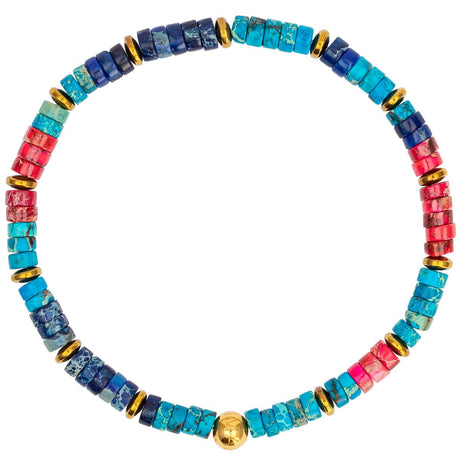 Perlenarmband EL MIRADOR - KOMIMARkomimar#armband#personalisiert#gravur#gravur_armband#gravurarmband#gravurschmuck#schmuck#Namenarmban#