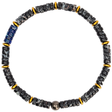 Perlenarmband INCA - KOMIMARkomimar#armband#personalisiert#gravur#gravur_armband#gravurarmband#gravurschmuck#schmuck#Namenarmban#
