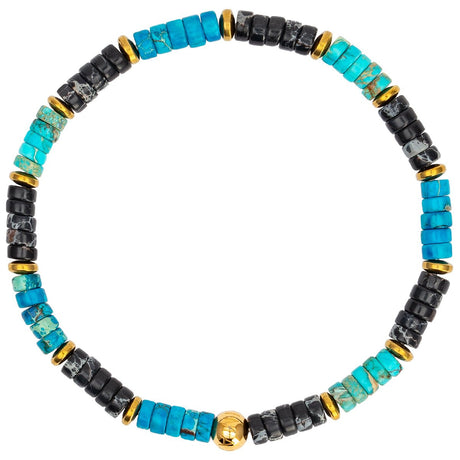 Perlenarmband MAROMA - KOMIMARkomimar#armband#personalisiert#gravur#gravur_armband#gravurarmband#gravurschmuck#schmuck#Namenarmban#